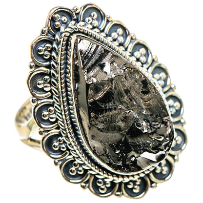 Shungite Rings handcrafted by Ana Silver Co - RING95682