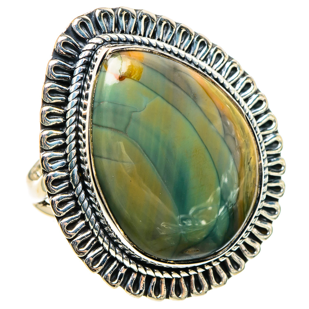 Willow Creek Jasper Rings handcrafted by Ana Silver Co - RING95698