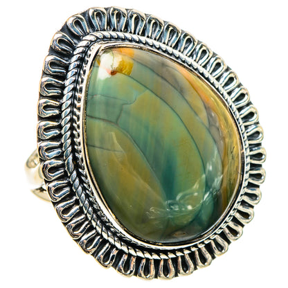 Willow Creek Jasper Rings handcrafted by Ana Silver Co - RING95698