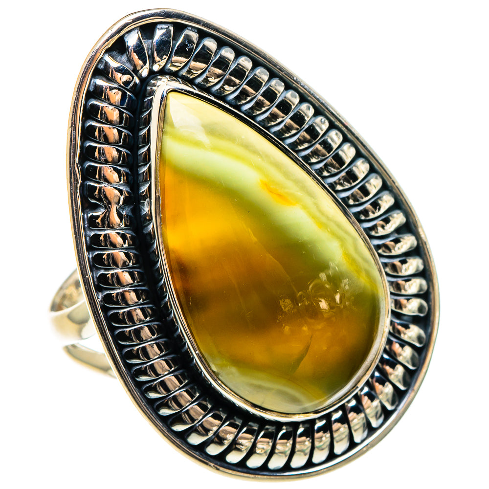 Willow Creek Jasper Rings handcrafted by Ana Silver Co - RING95701 - Photo 2