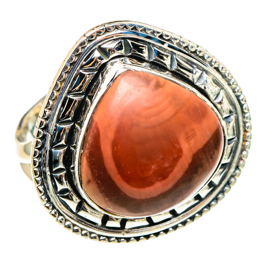 Imperial Jasper Rings handcrafted by Ana Silver Co - RING95710 - Photo 2
