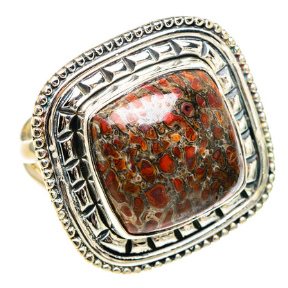 Dinosaur Bone Rings handcrafted by Ana Silver Co - RING95711