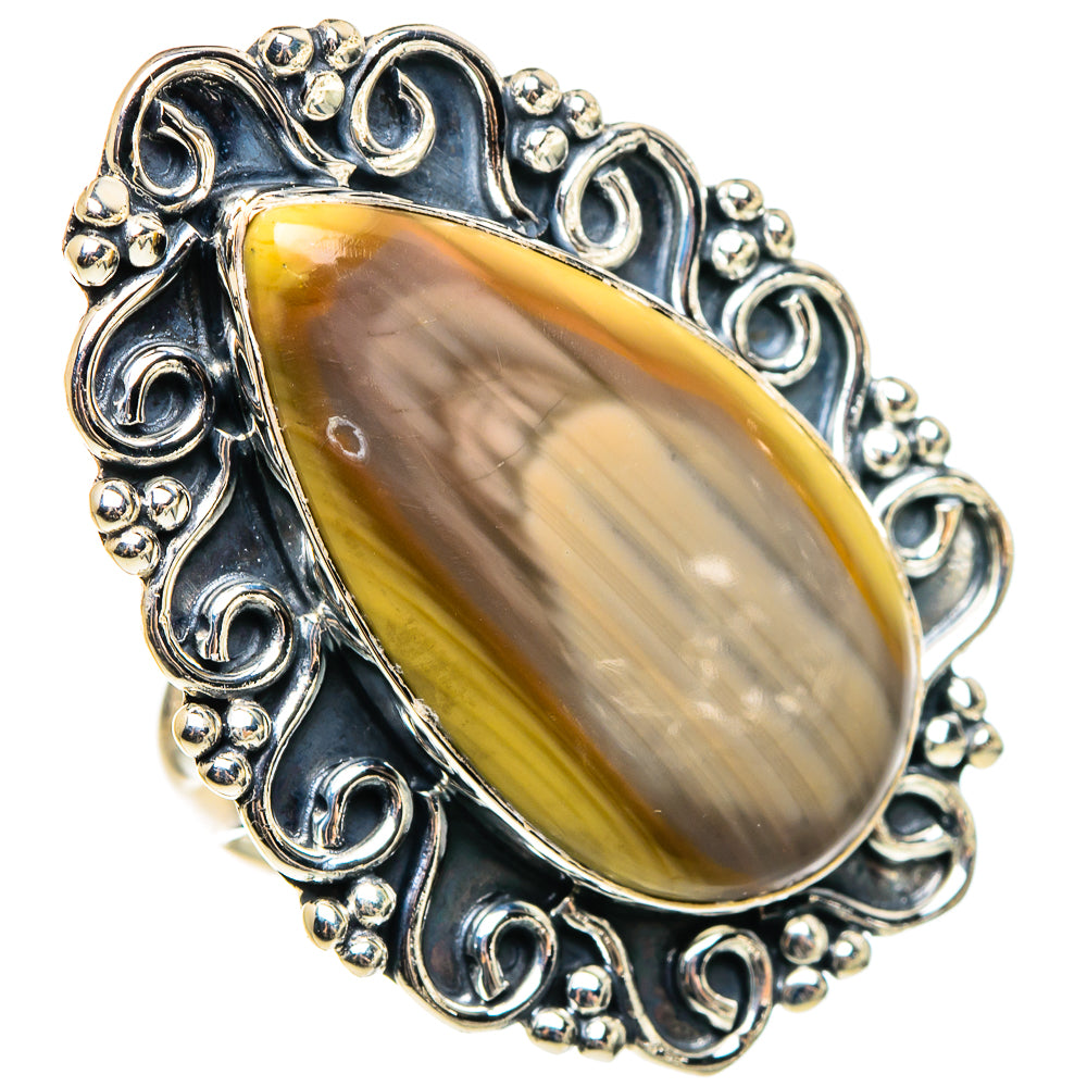 Willow Creek Jasper Rings handcrafted by Ana Silver Co - RING95713 - Photo 2