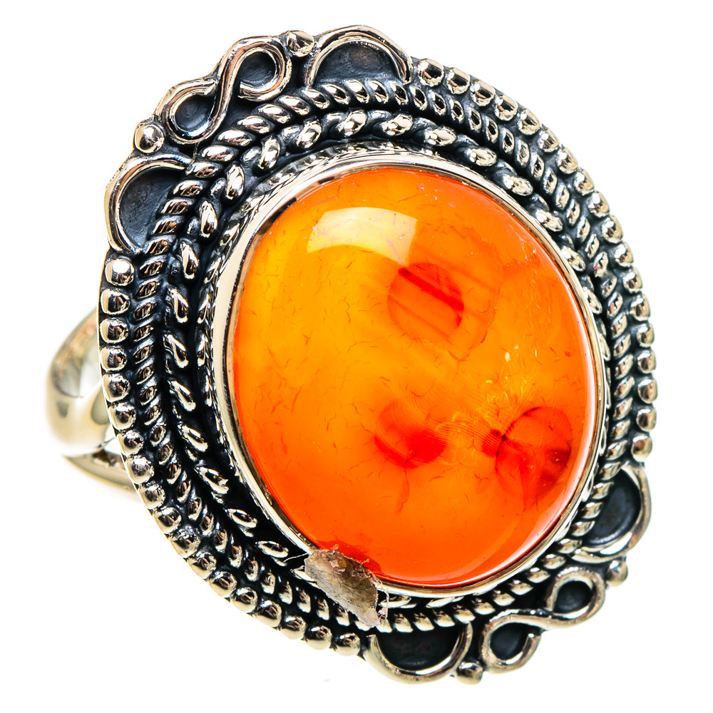 Carnelian Rings handcrafted by Ana Silver Co - RING95717
