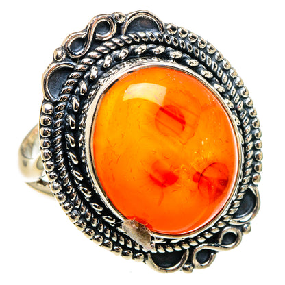 Carnelian Rings handcrafted by Ana Silver Co - RING95717