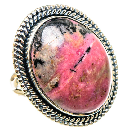 Rhodonite Rings handcrafted by Ana Silver Co - RING95719