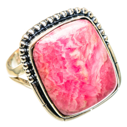 Rhodochrosite Rings handcrafted by Ana Silver Co - RING95720
