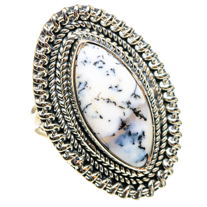 Dendritic Opal Rings handcrafted by Ana Silver Co - RING95731
