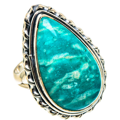 Amazonite Rings handcrafted by Ana Silver Co - RING95751