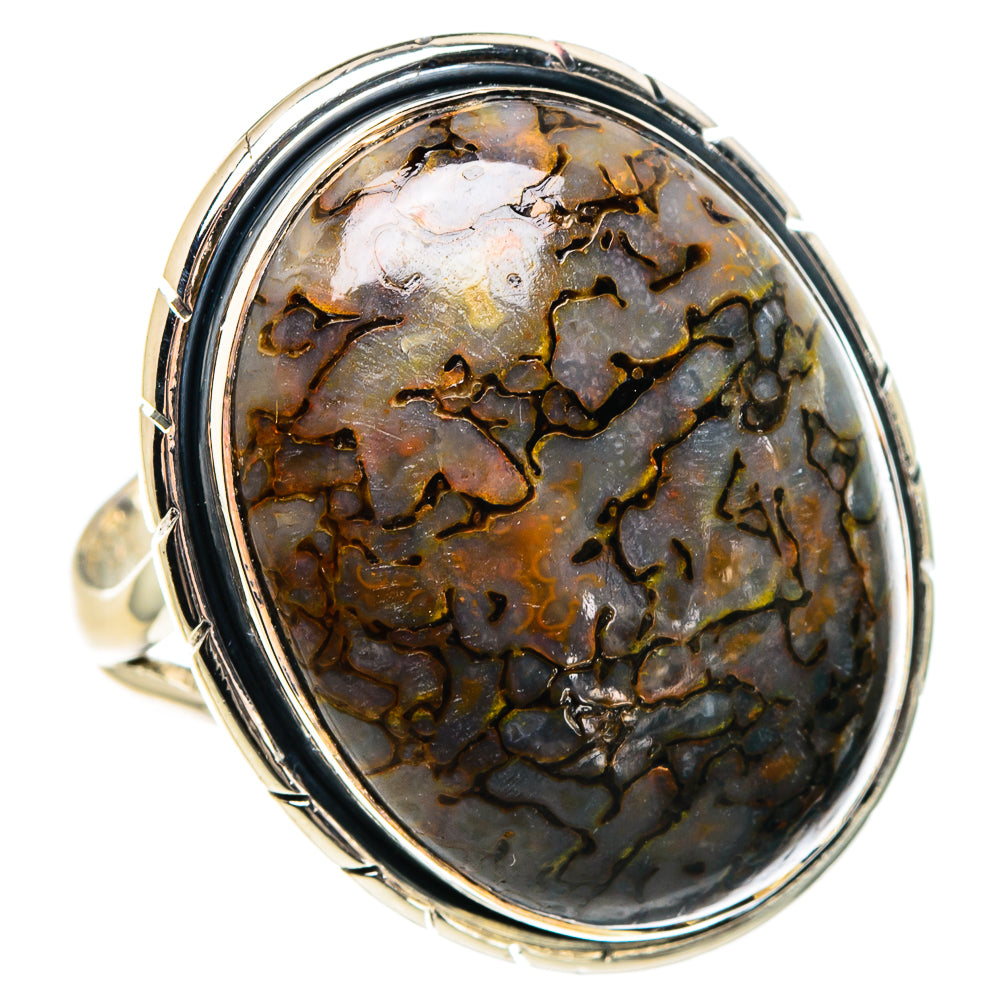 Dinosaur Bone Rings handcrafted by Ana Silver Co - RING95765