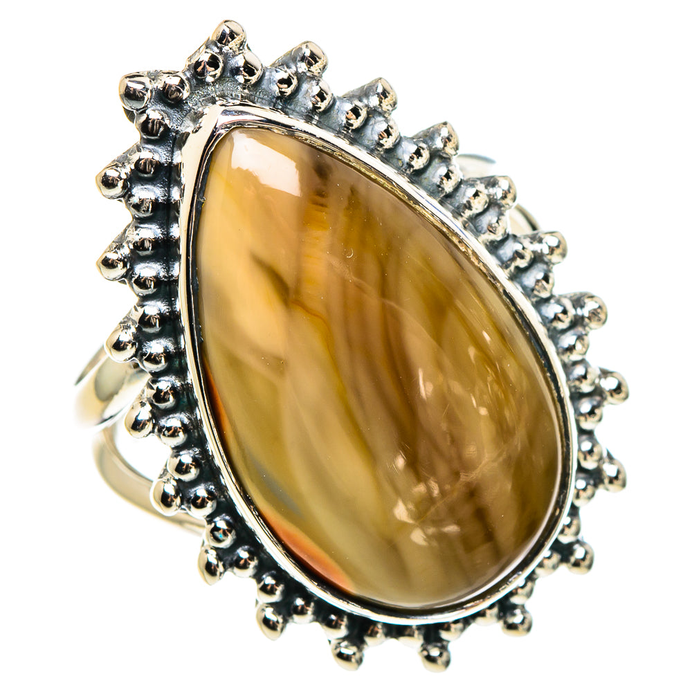 Willow Creek Jasper Rings handcrafted by Ana Silver Co - RING95768 - Photo 2