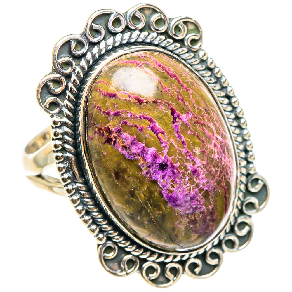 Stichtite Rings handcrafted by Ana Silver Co - RING95776 - Photo 2