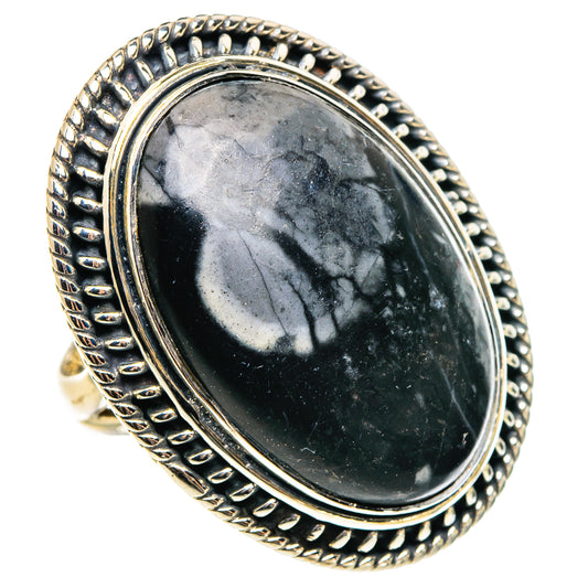Picasso Jasper Rings handcrafted by Ana Silver Co - RING95778