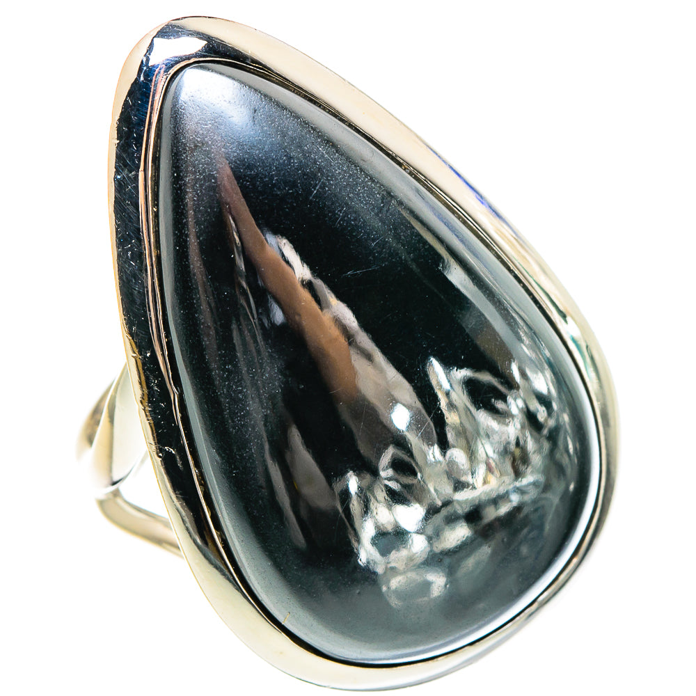 Hematite Rings handcrafted by Ana Silver Co - RING95787