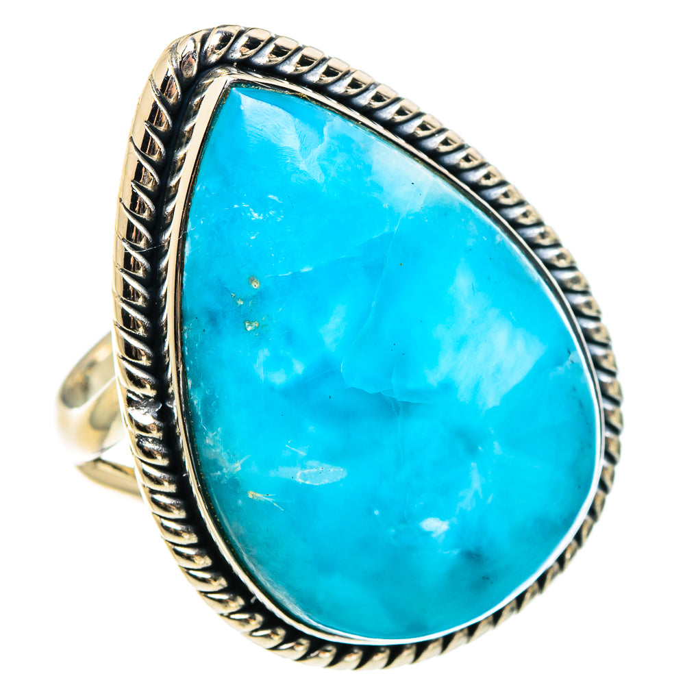 Larimar Rings handcrafted by Ana Silver Co - RING95796