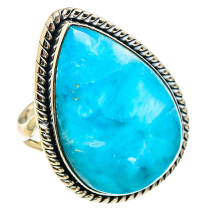 Larimar Rings handcrafted by Ana Silver Co - RING95796
