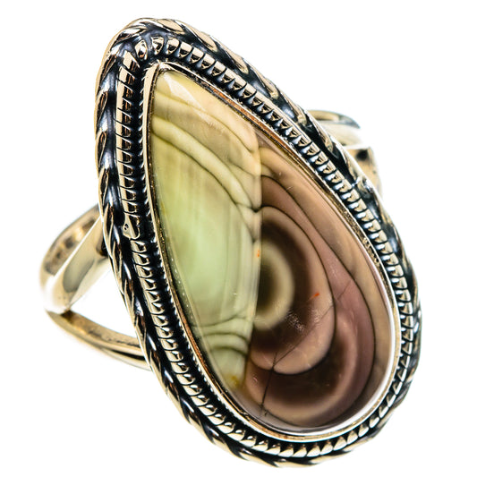 Willow Creek Jasper Rings handcrafted by Ana Silver Co - RING95805