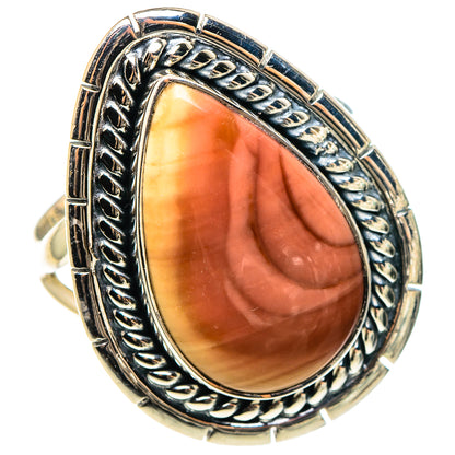 Imperial Jasper Rings handcrafted by Ana Silver Co - RING95813 - Photo 2