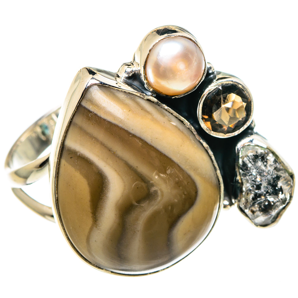 Willow Creek Jasper Rings handcrafted by Ana Silver Co - RING95816
