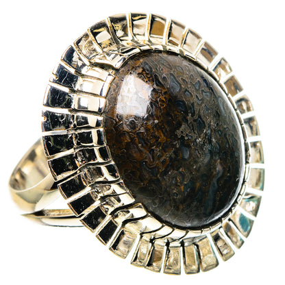 Dinosaur Bone Rings handcrafted by Ana Silver Co - RING95819