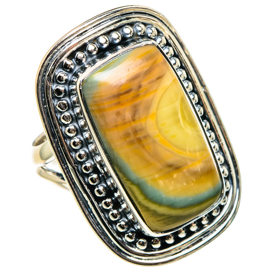 Willow Creek Jasper Rings handcrafted by Ana Silver Co - RING95820
