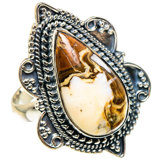 Wild Horse Jasper Rings handcrafted by Ana Silver Co - RING95825