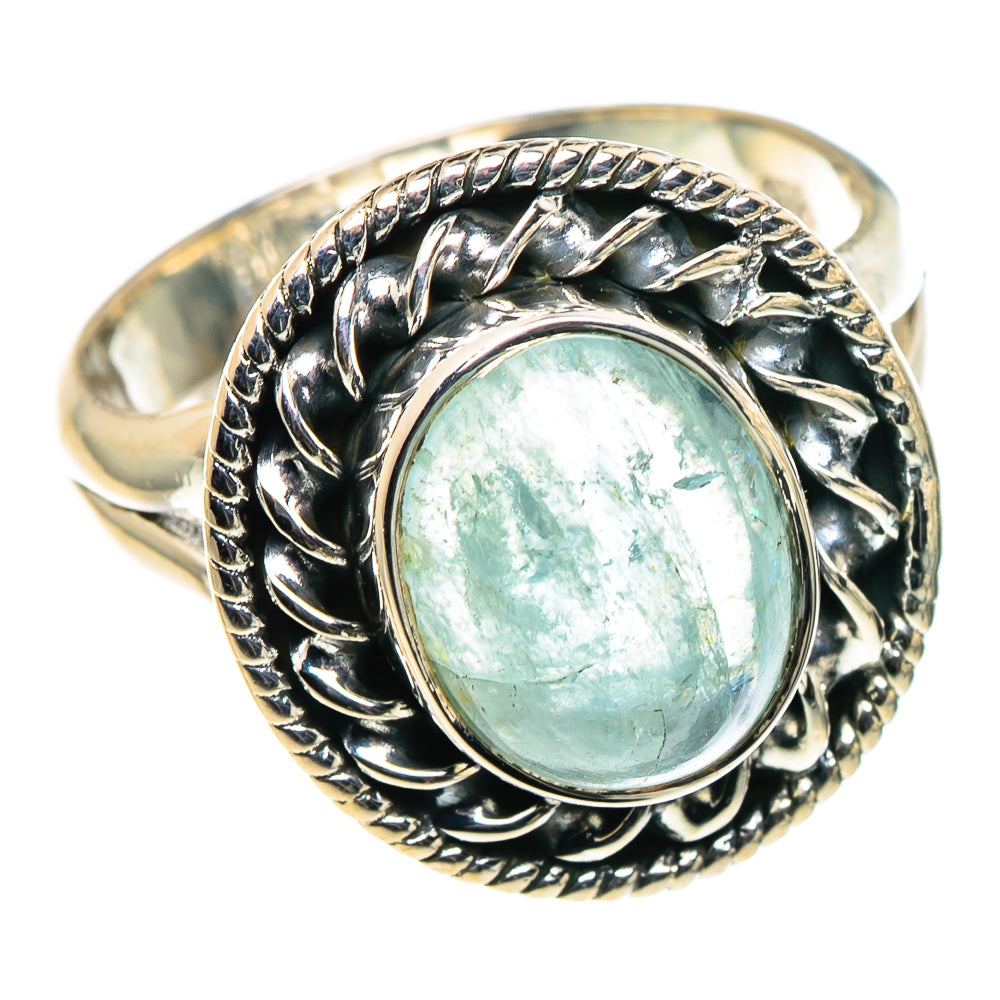 Aquamarine Rings handcrafted by Ana Silver Co - RING95828