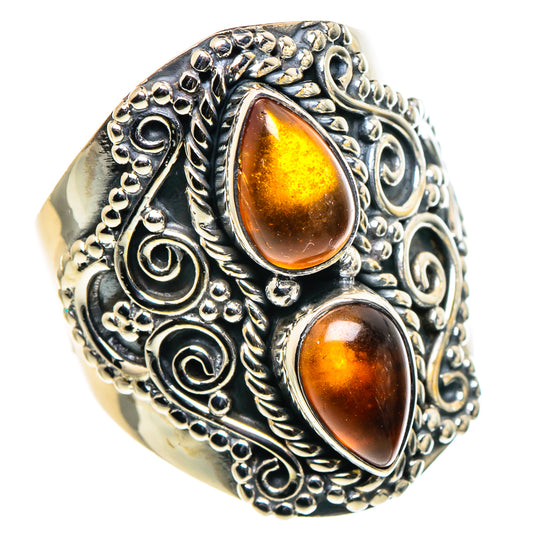 Carnelian Rings handcrafted by Ana Silver Co - RING95835