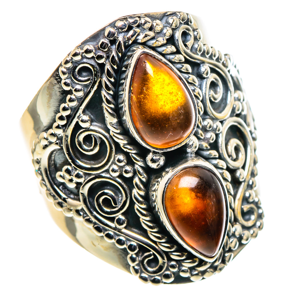 Carnelian Rings handcrafted by Ana Silver Co - RING95835