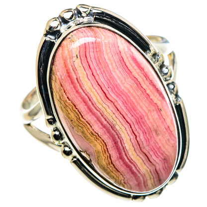 Rhodochrosite Rings handcrafted by Ana Silver Co - RING95865