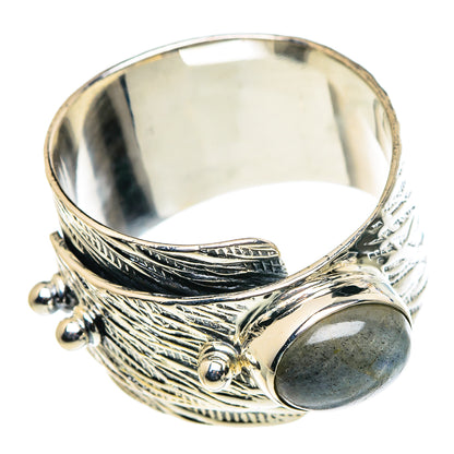 Labradorite Rings handcrafted by Ana Silver Co - RING95874