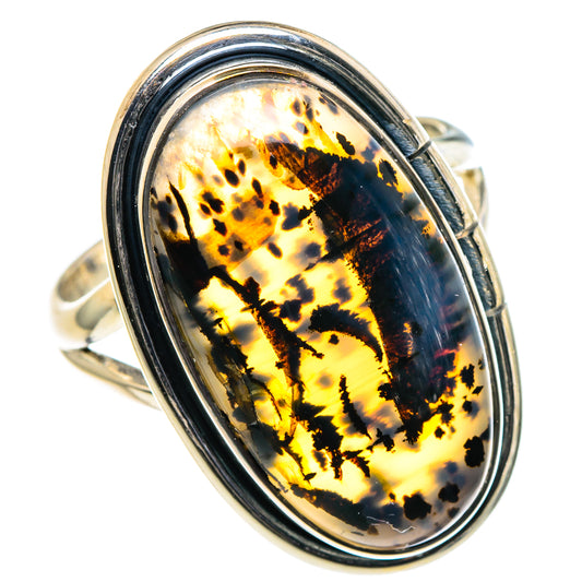Montana Agate Rings handcrafted by Ana Silver Co - RING95887