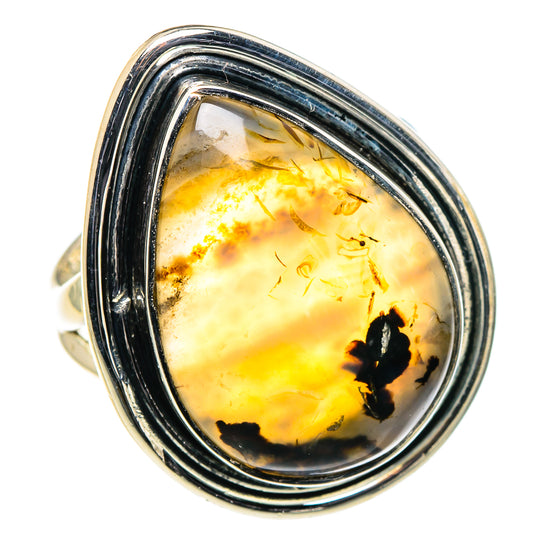 Montana Agate Rings handcrafted by Ana Silver Co - RING95905