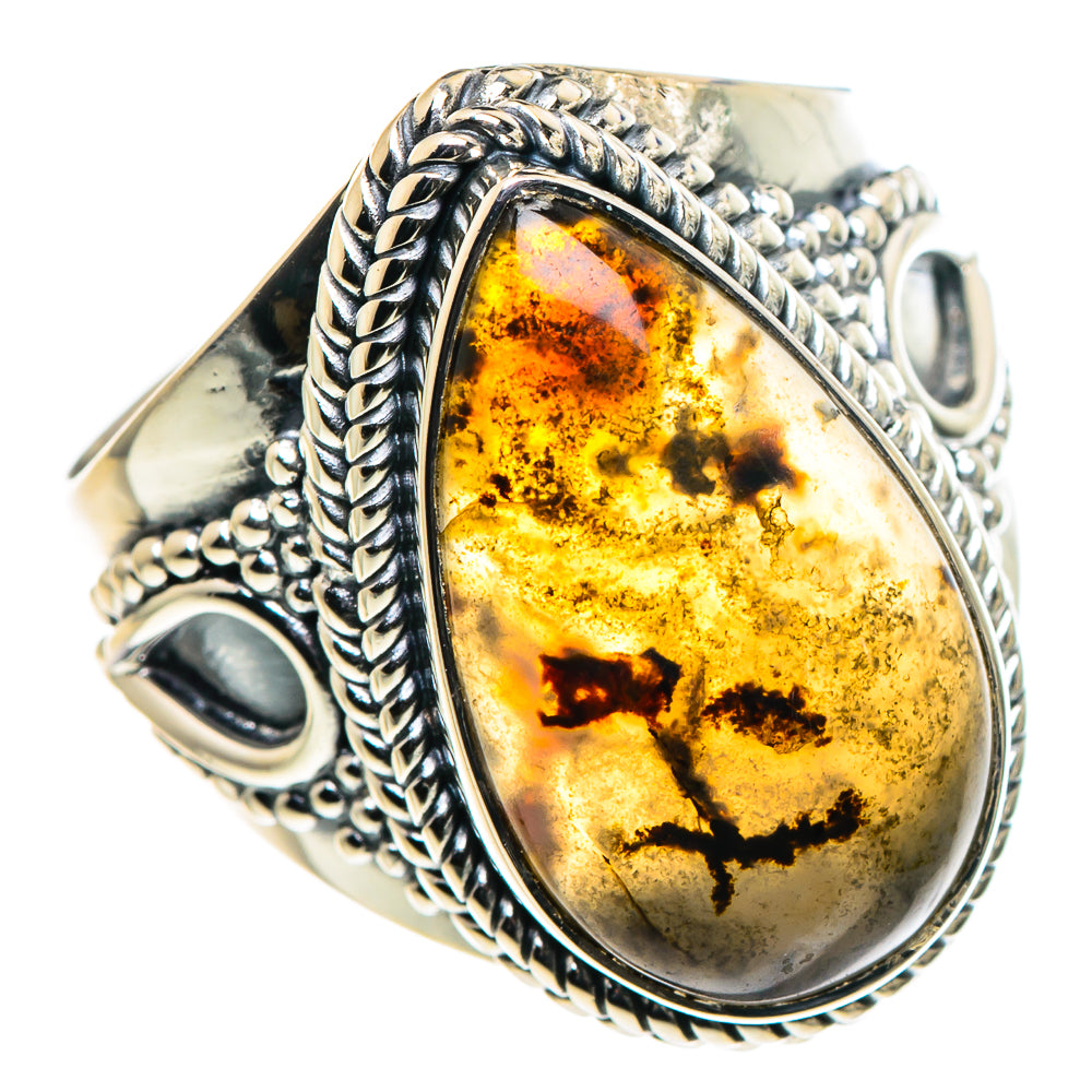 Montana Agate Rings handcrafted by Ana Silver Co - RING95918 - Photo 2