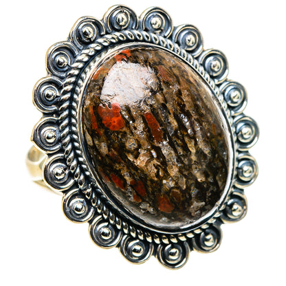 Dinosaur Bone Rings handcrafted by Ana Silver Co - RING95959 - Photo 2