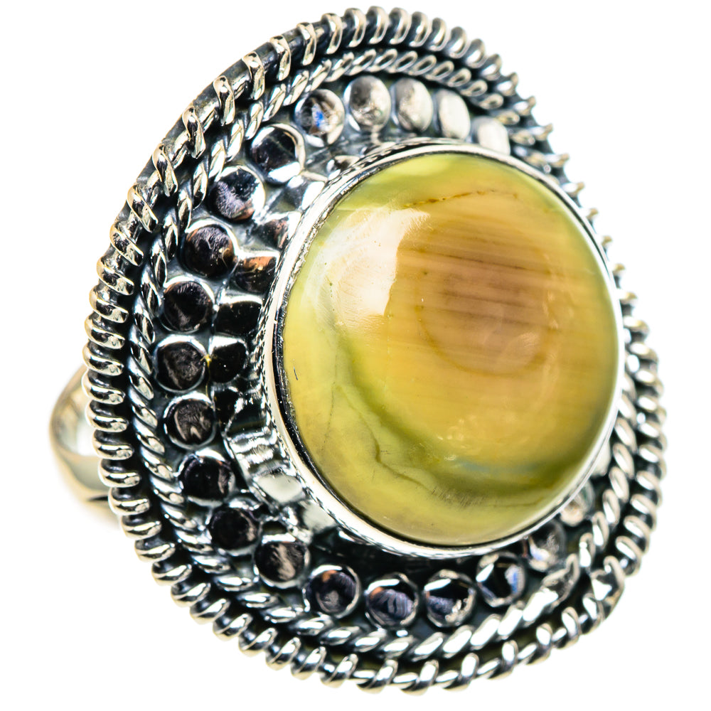 Willow Creek Jasper Rings handcrafted by Ana Silver Co - RING95963 - Photo 2