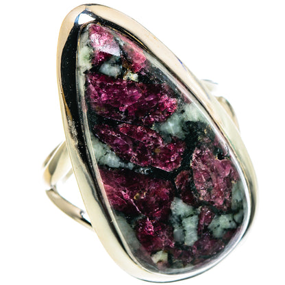 Russian Eudialyte Rings handcrafted by Ana Silver Co - RING95973