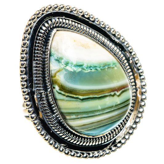 Ocean Jasper Rings handcrafted by Ana Silver Co - RING96000