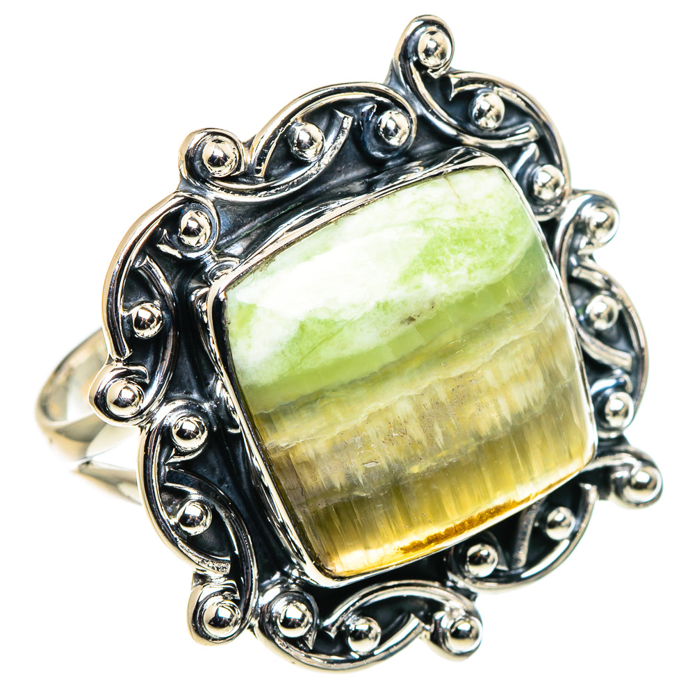 Ocean Jasper Rings handcrafted by Ana Silver Co - RING96001 - Photo 2