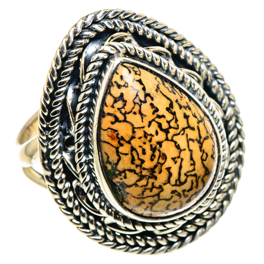 Dinosaur Bone Rings handcrafted by Ana Silver Co - RING96009