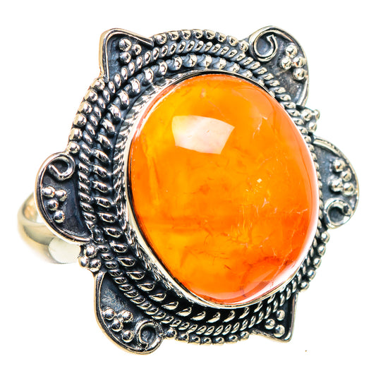 Carnelian Rings handcrafted by Ana Silver Co - RING96011