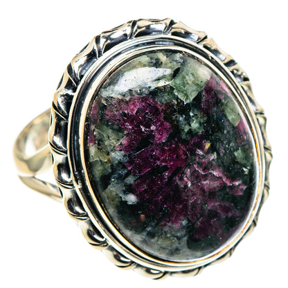 Russian Eudialyte Rings handcrafted by Ana Silver Co - RING96016