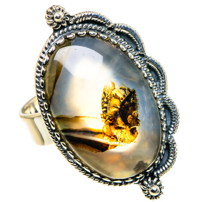Montana Agate Rings handcrafted by Ana Silver Co - RING96021