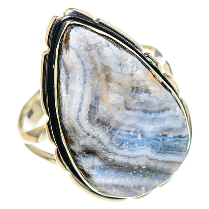 Desert Druzy Rings handcrafted by Ana Silver Co - RING96025 - Photo 2