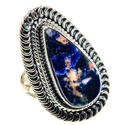 Sodalite Rings handcrafted by Ana Silver Co - RING96035