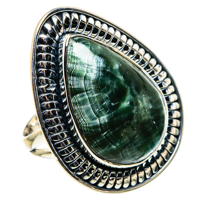 Seraphinite Rings handcrafted by Ana Silver Co - RING96038 - Photo 2