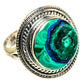Malachite In Chrysocolla Rings handcrafted by Ana Silver Co - RING96040