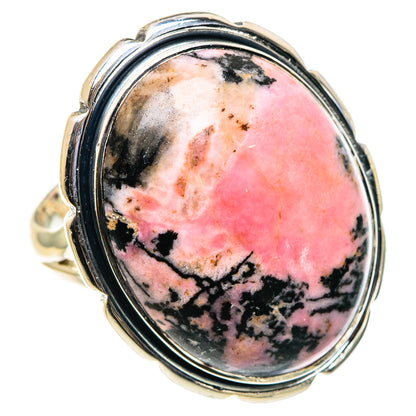 Rhodonite Rings handcrafted by Ana Silver Co - RING96055