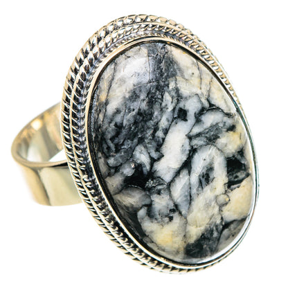 Pinolith Jasper Rings handcrafted by Ana Silver Co - RING96060 - Photo 2