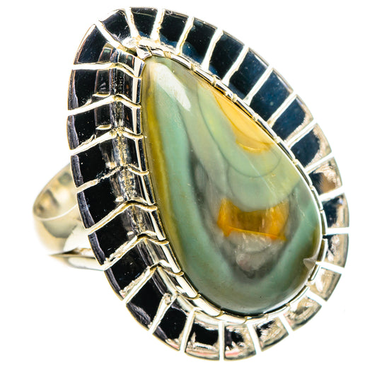 Willow Creek Jasper Rings handcrafted by Ana Silver Co - RING96075